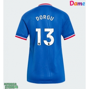 Manchester United Patrick Dorgu #13 Replika Udebanetrøje Dame 2026-27 Kortærmet
